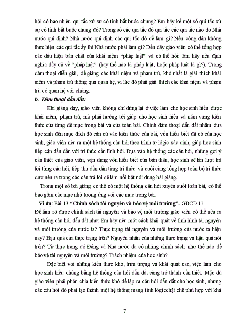 image for page Vận dụng phương pháp đàm thoại trong giảng dạy môn Giáo dục công dân ở trường THPT