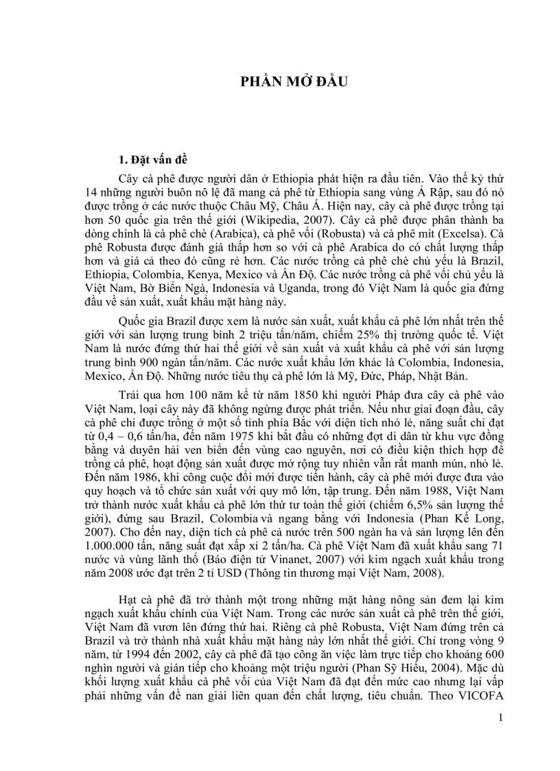 image for page Ảnh hưởng của các yếu tố đầu vào đến hiệu quả kinh tế cây cà phê tỉnh Đăk Nông