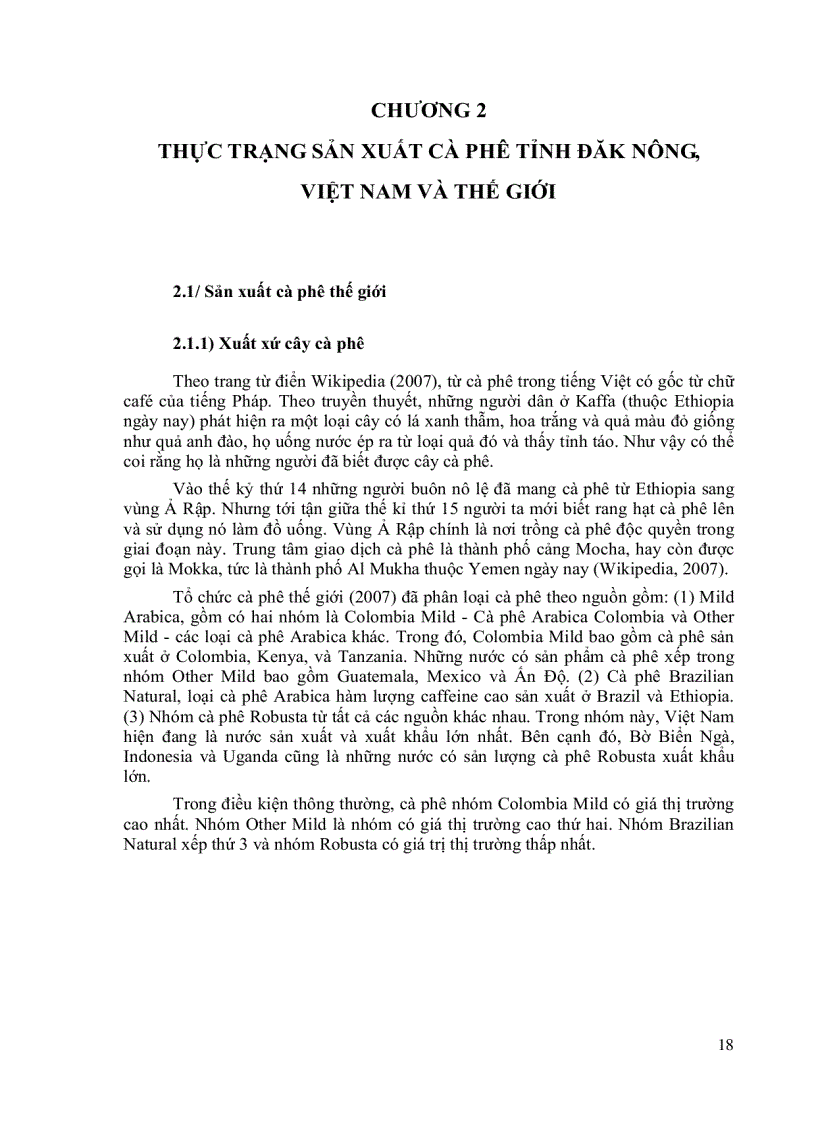 image for page Ảnh hưởng của các yếu tố đầu vào đến hiệu quả kinh tế cây cà phê tỉnh Đăk Nông