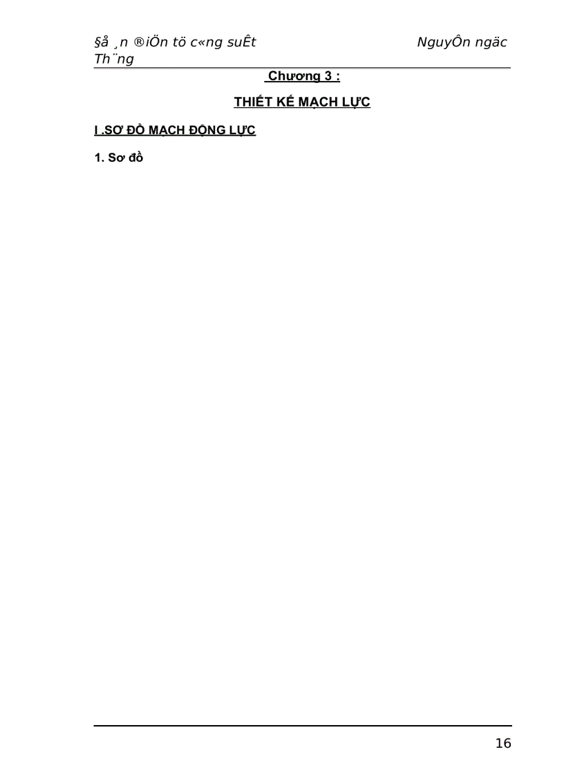 image for page Thiết kế nguồn cấp điện cho động cơ 1 chiều kích từ độc lập không đảo chiểu