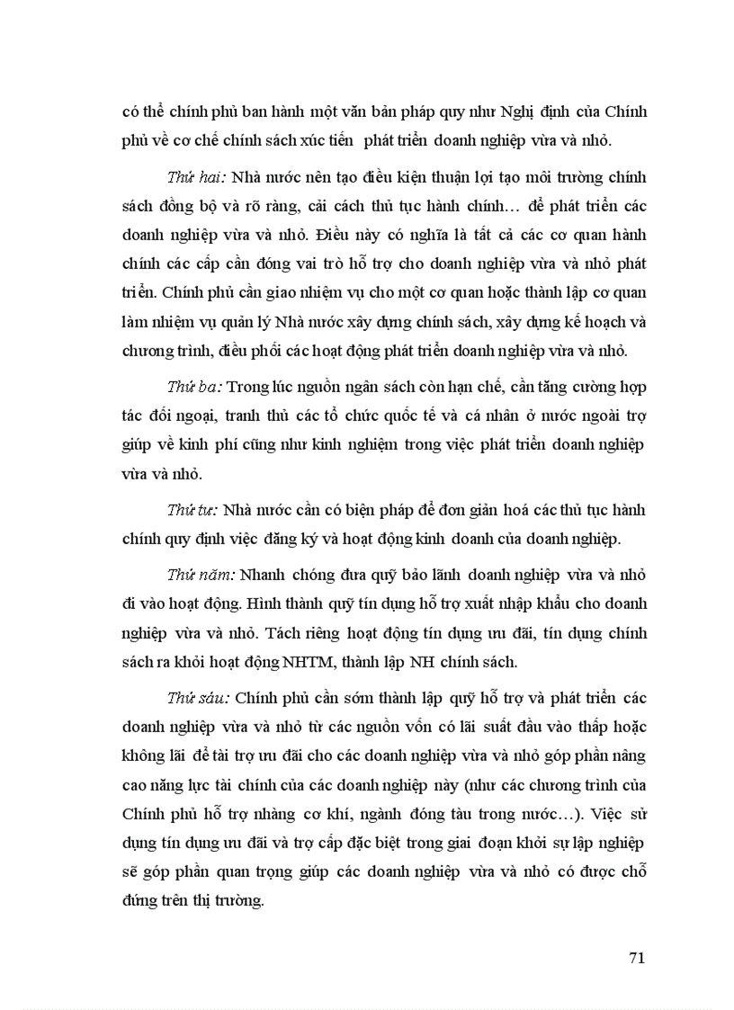 image for page Giải pháp nâng cao chất lượng tín dụng đối với các doanh nghiệp vừa nhỏ tại chi nhánh NHCT Ba Đình