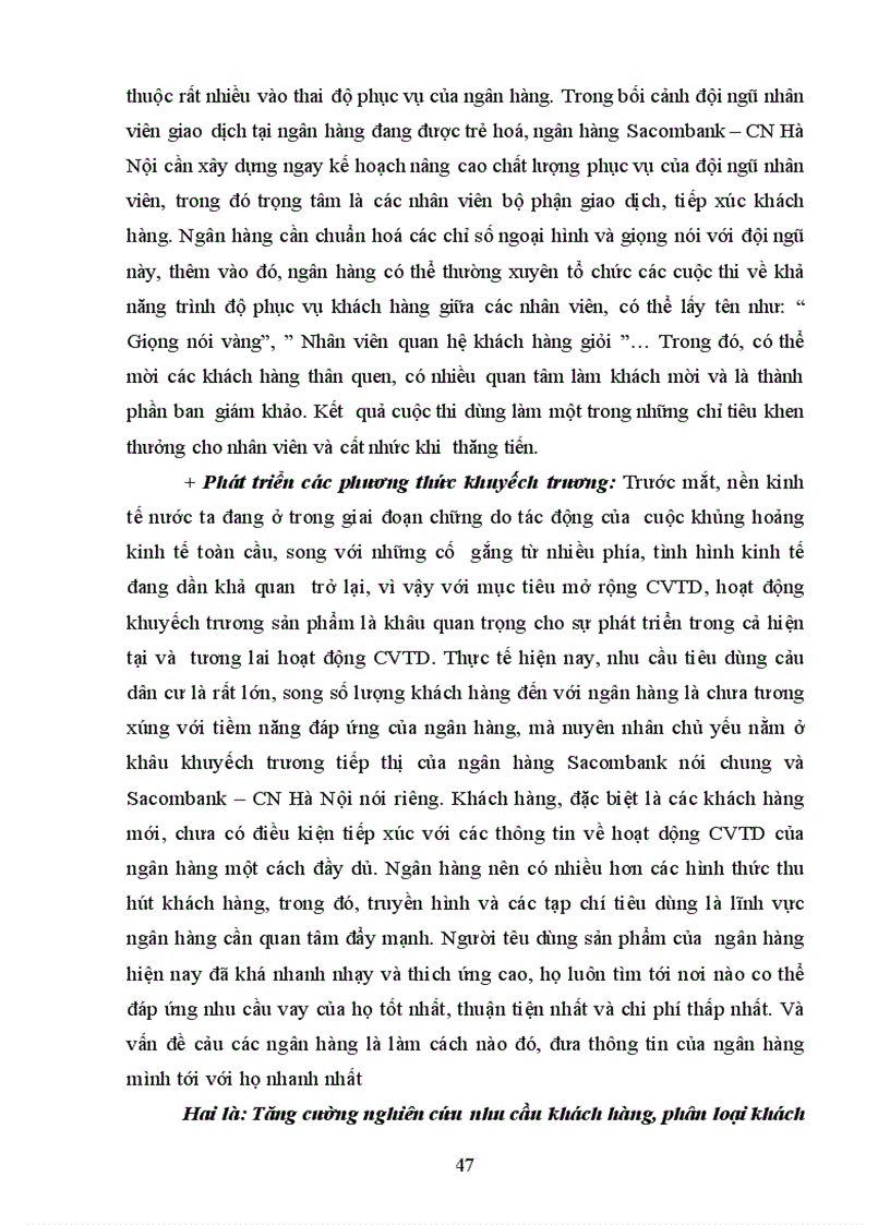 image for page Giải pháp mở rộng hiệu quả và đẩy mạnh hiệu quả hoạt động cho vay tiêu dùng tại ngân hàng Thương mại cổ phần Sài Gòn Thương Tín Sacombank Chi nhánh Hà Nội