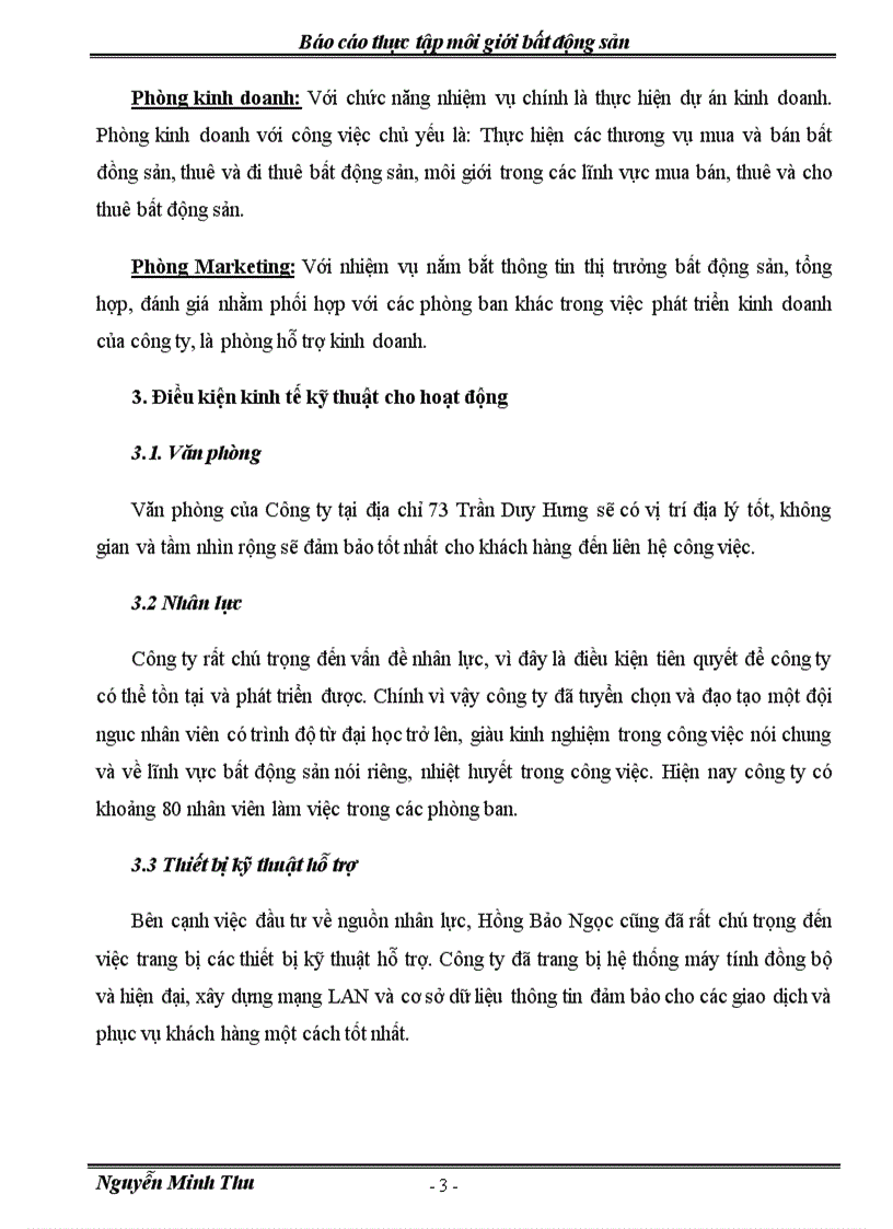 image for page Báo cáo thực tập môi giới bất động sản tại Công ty TNHH Hồng Bảo Ngọc