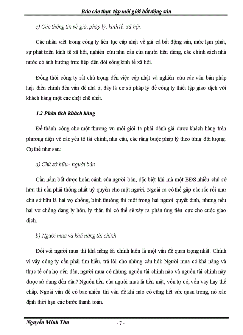 image for page Báo cáo thực tập môi giới bất động sản tại Công ty TNHH Hồng Bảo Ngọc