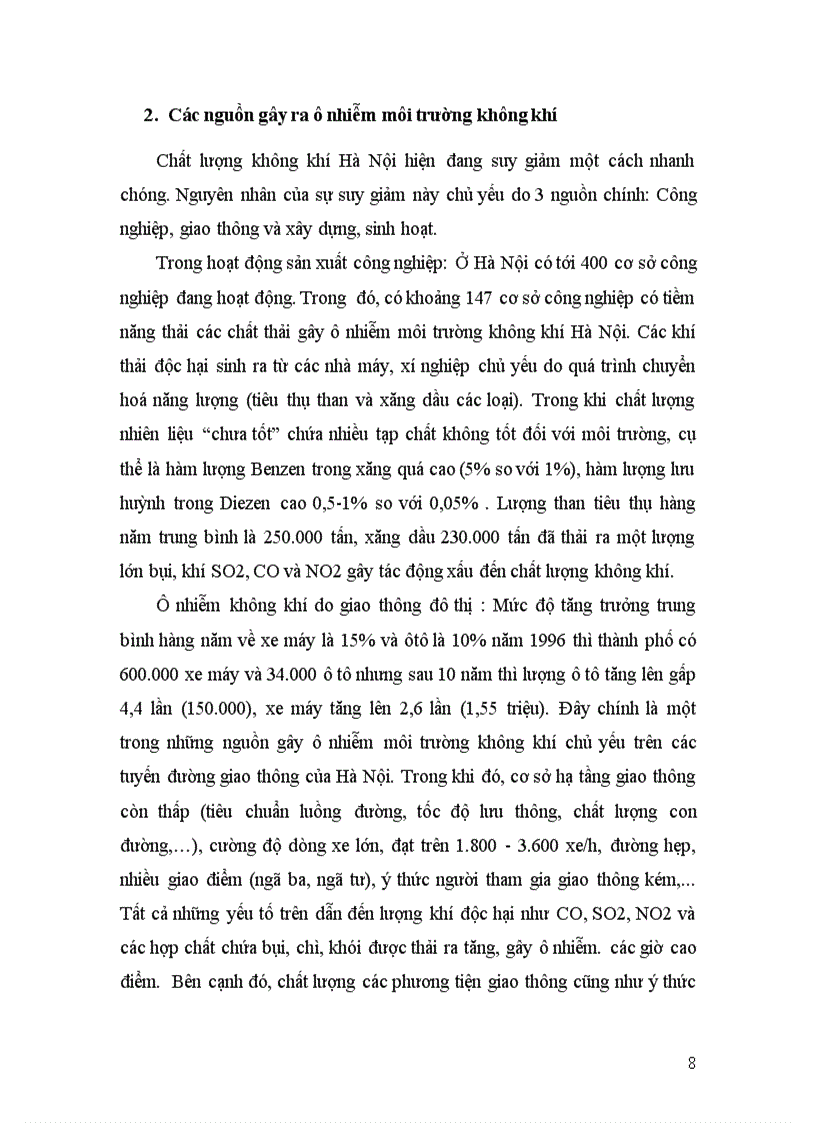 image for page Ônhiễm môi trường không khí ở Hà Nội Thực trạng thách thức và giải pháp