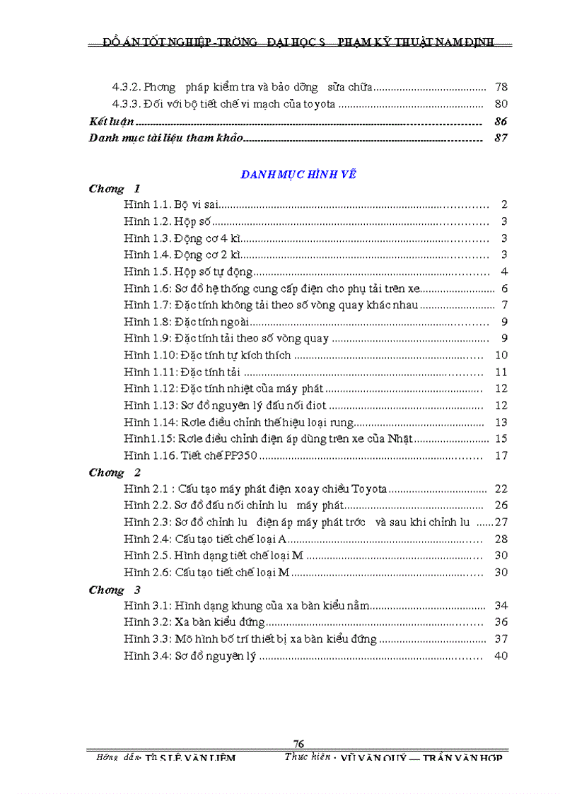 image for page Thiết kế sa bàn hệ thống cung cấp điện trên xe TOYOTA COROLLA