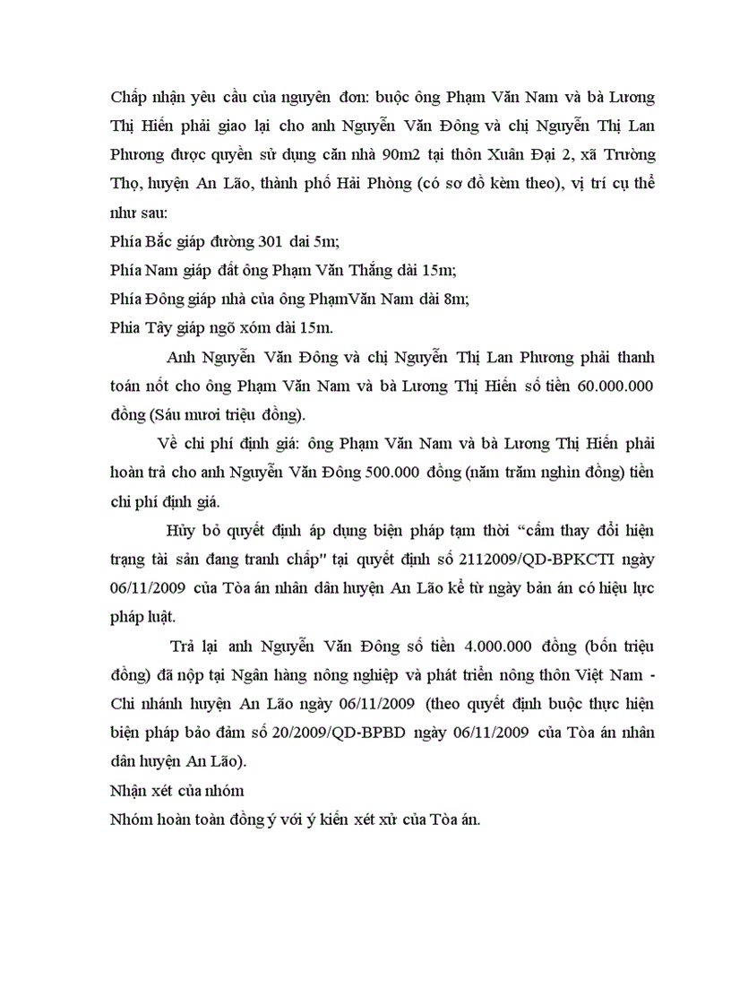 image for page Án dân sự đồng nguyên đơn trong vụ án tranh chấp hợp đồng mua bán nhà ở