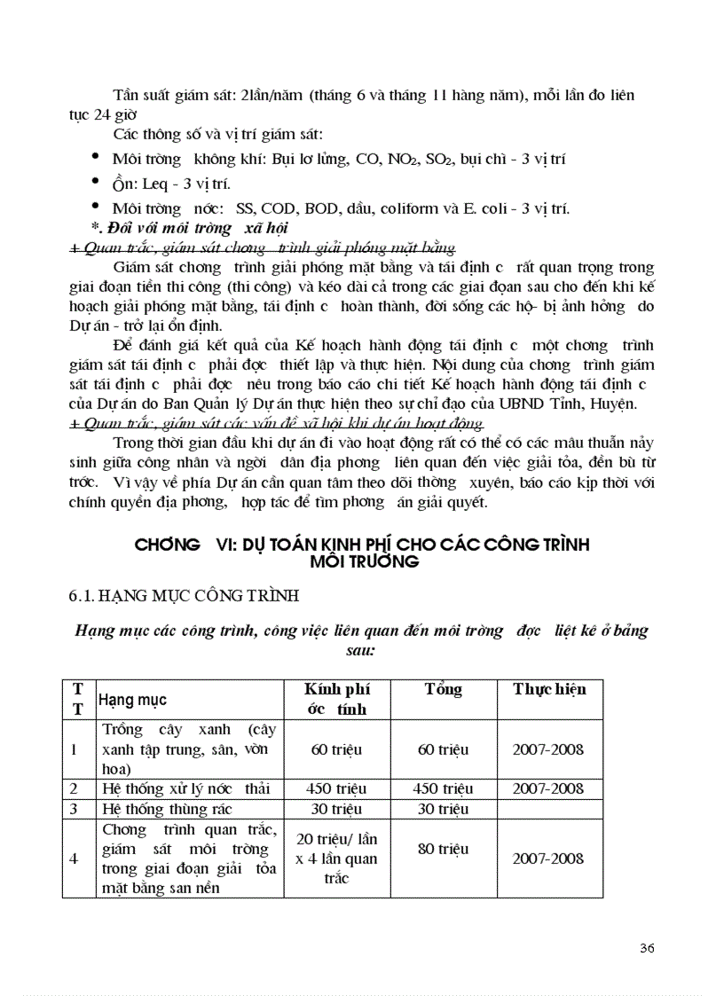image for page Báo cáo đánh giá tác động môi trường ĐTM dự án Cải tạo nâng cấp bệnh viện đa khoa huyện Thiệu Hoá