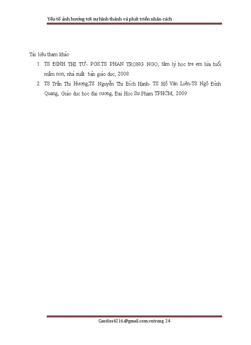 image for page Các yếu tố ảnh hưởng đến sự hình thành và phát triển nhân cách của con người