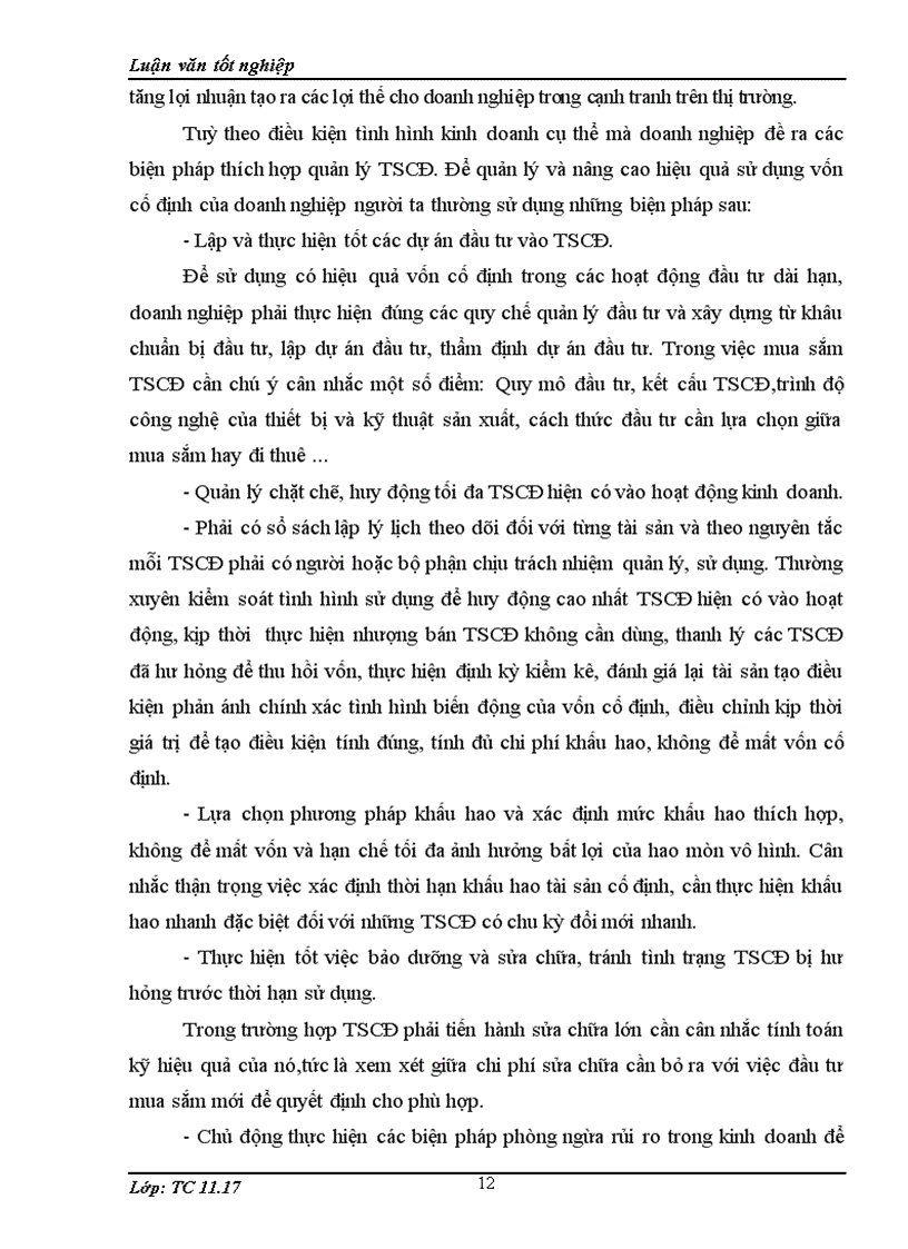 image for page Vốn cố định và một số biện pháp chủ yếu nhằm nâng cao hiệu quả sử dụng vốn cố định tại Công ty cổ phần điện tử và truyền hình cáp Việt Nam