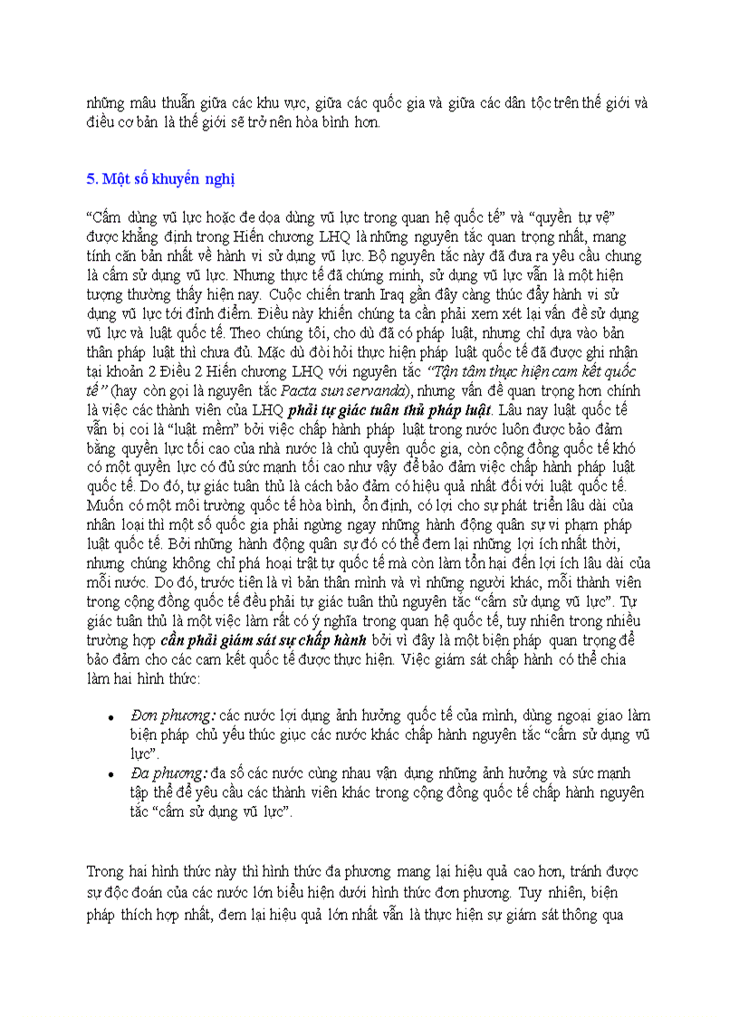 image for page Về nguyên tắc cấm dùng vũ lực hoặc đe doạ dùng vũ lực trong quan hệ quốc tế
