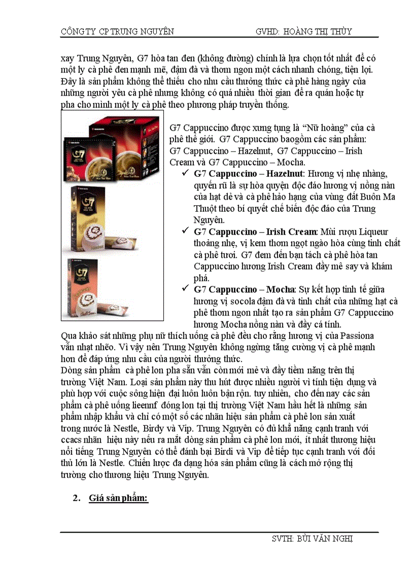 image for page Phân tích môi trường kinh doanh của công ty cà phê Trung Nguyên