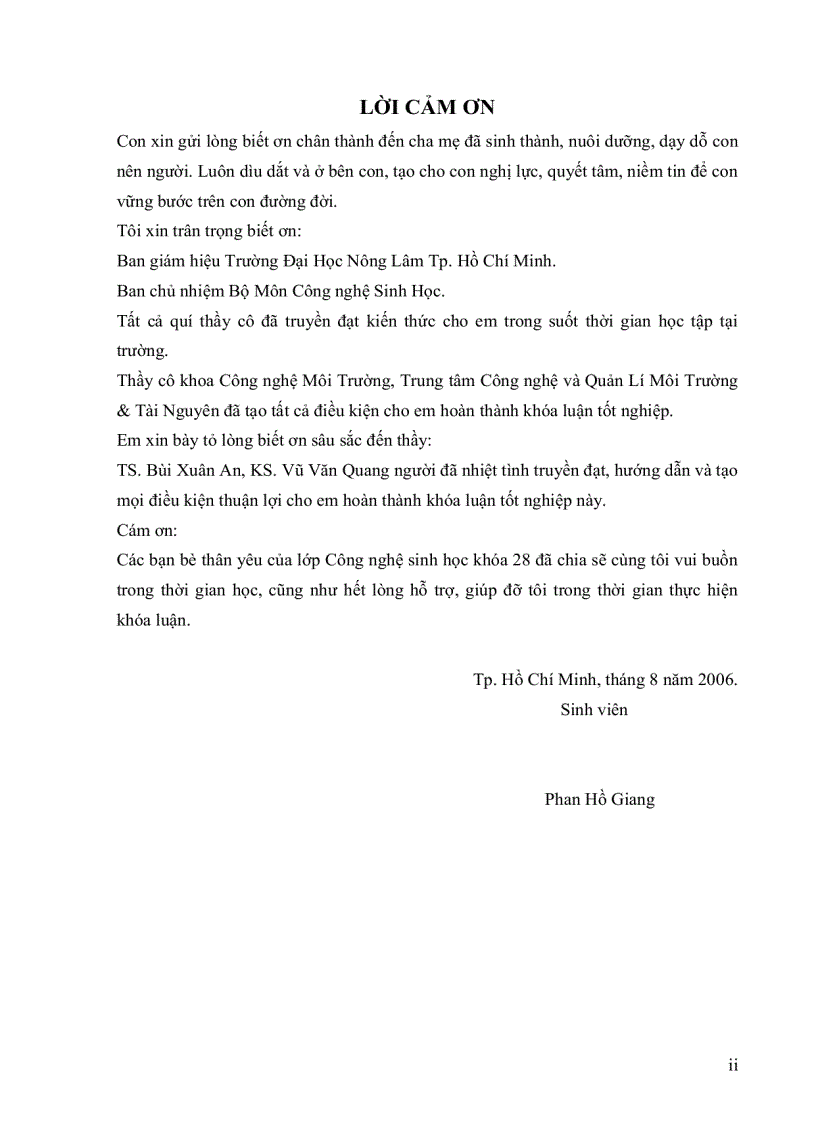 image for page So sánh hiệu quả của hai chế phẩm sinh học pm 6 và enchoice trong xử lý nước thải của quá trình sản xuất mủ cao su