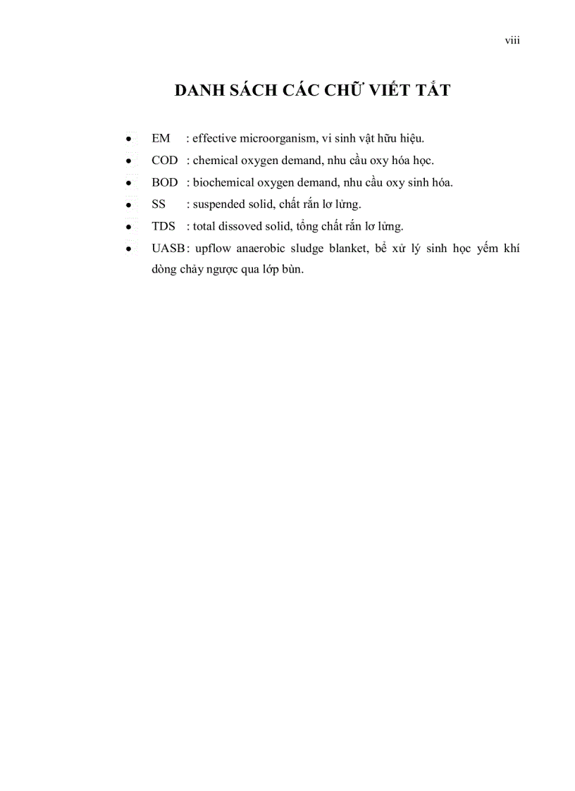 image for page Khảo sát sự ảnh hƣởng của chế phẩm sinh học enchoice và sanjiban trong quá trình xử lý nước rỉ rác tại bãi chôn lấp rác phƣớc hiệp củ chi