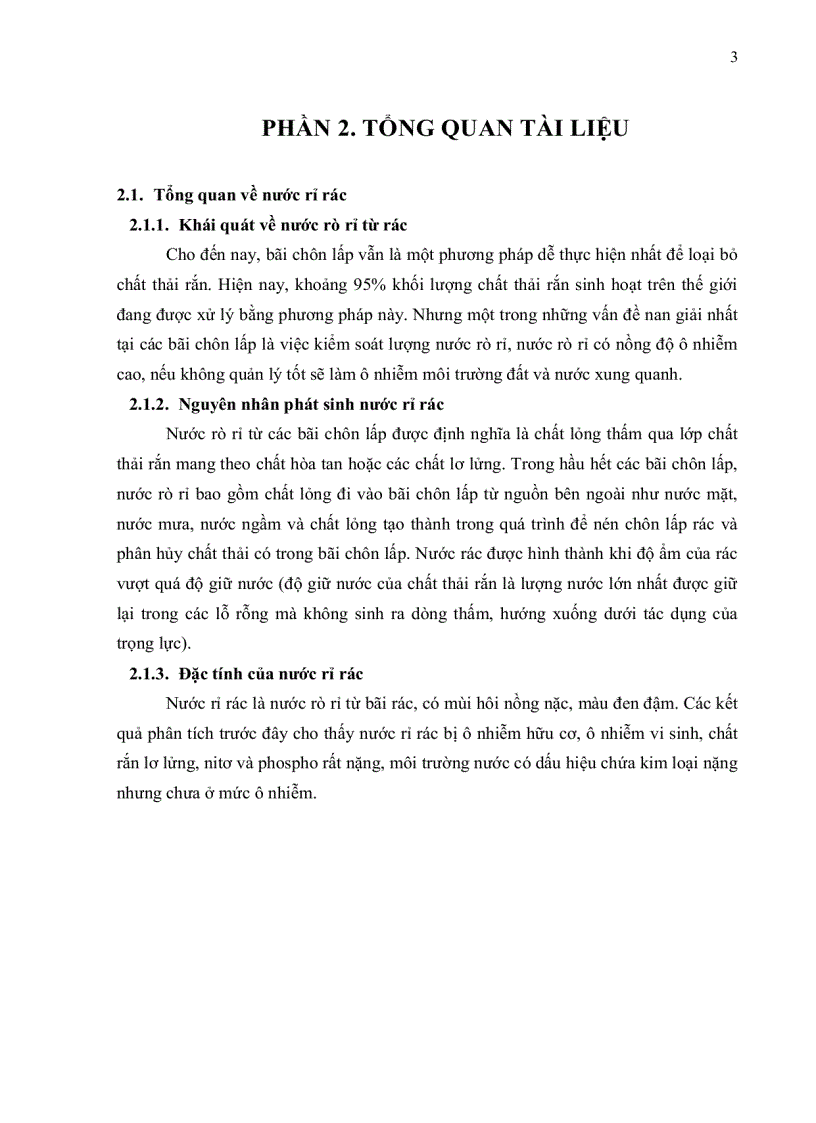 image for page Khảo sát sự ảnh hƣởng của chế phẩm sinh học enchoice và sanjiban trong quá trình xử lý nước rỉ rác tại bãi chôn lấp rác phƣớc hiệp củ chi