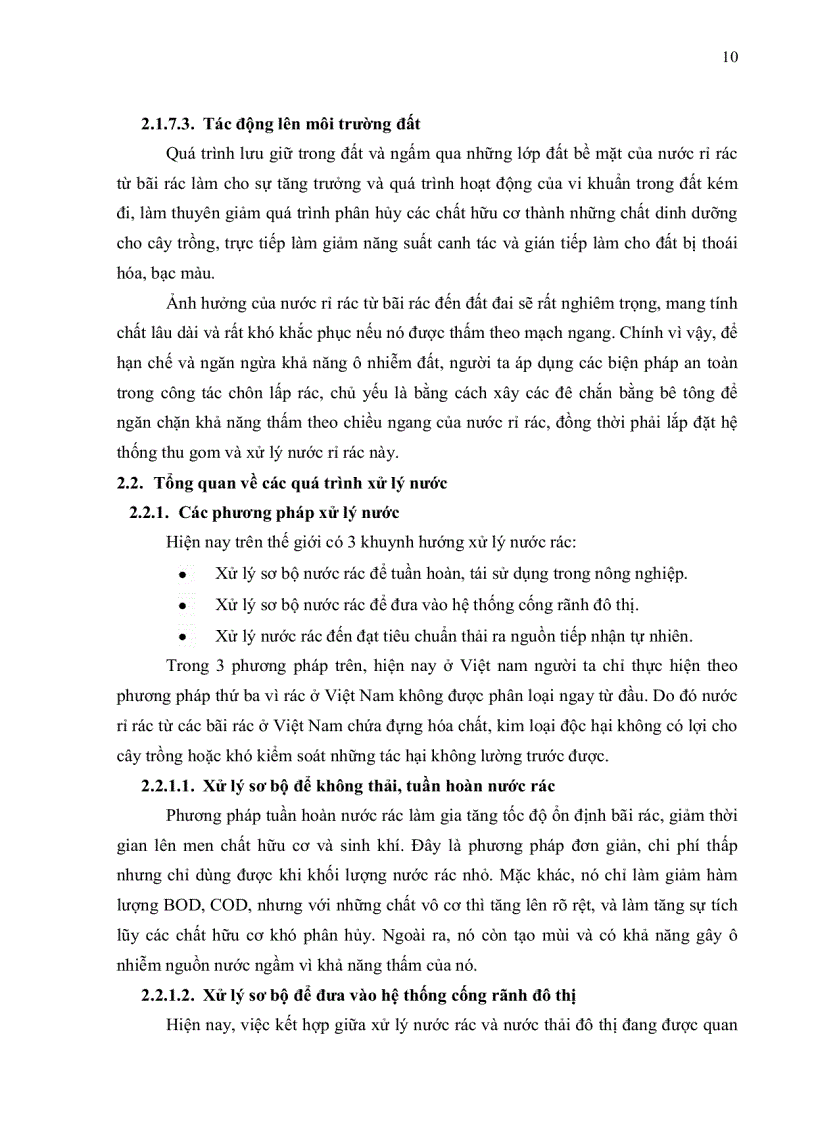 image for page Khảo sát sự ảnh hƣởng của chế phẩm sinh học enchoice và sanjiban trong quá trình xử lý nước rỉ rác tại bãi chôn lấp rác phƣớc hiệp củ chi