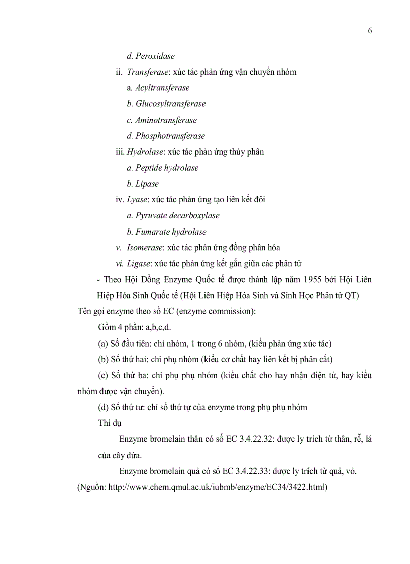 image for page Tinh sạch enzyme bromelain từ thân dứa Ananas comosus L Merr bằng phương pháp sắc ký trao đổi ion