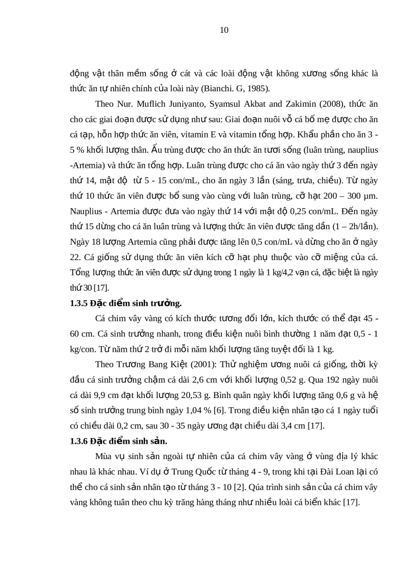 image for page Tìm hiểu kỹ thuật ương giống cá chim vây vàng Trachinotus blochii Lacepede 1801 tại Trại Thực nghiệm sản xuất Hải sản Vĩnh Hòa Nha Trang
