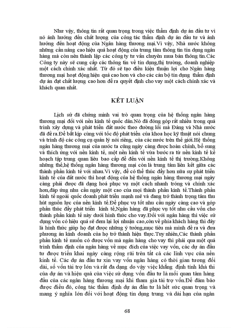 image for page Giải pháp nâng cao chất lượng thẩm định dự án đầu tư trung dài hạn tại Ngân Hàng NN PTNT Hà Nội
