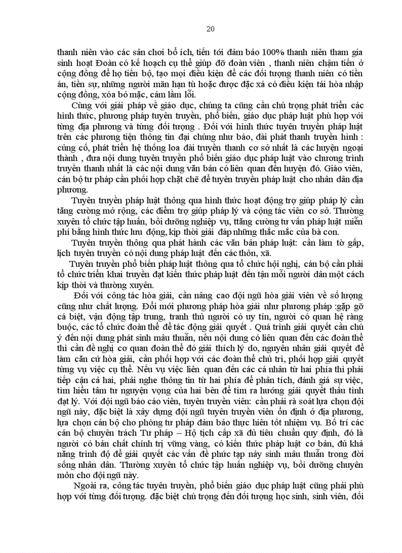 image for page Thực trạng nguyên nhân và giải pháp phòng chống tội giết người ở địa phương