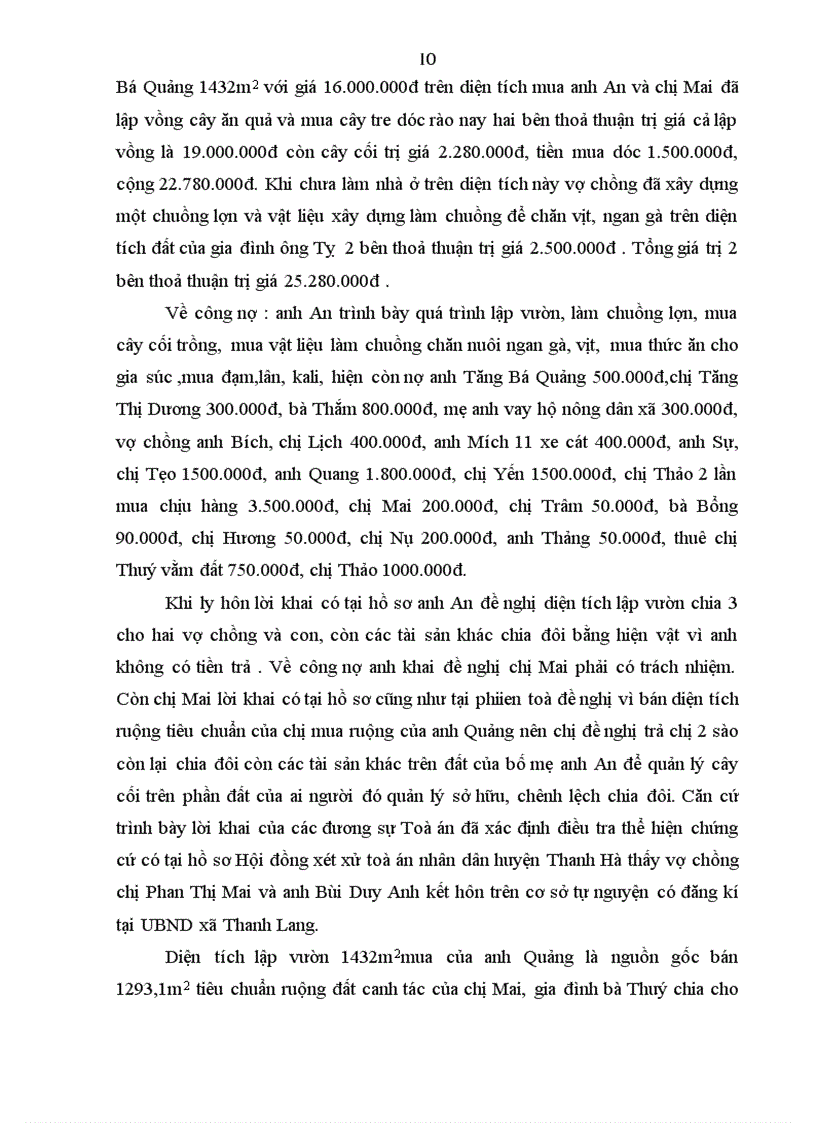 image for page Các án kiện ly hôn về vấn đề giải quyết tranh chấp tài sản vợ chồng huyện Thanh hà tỉnh Hải dương