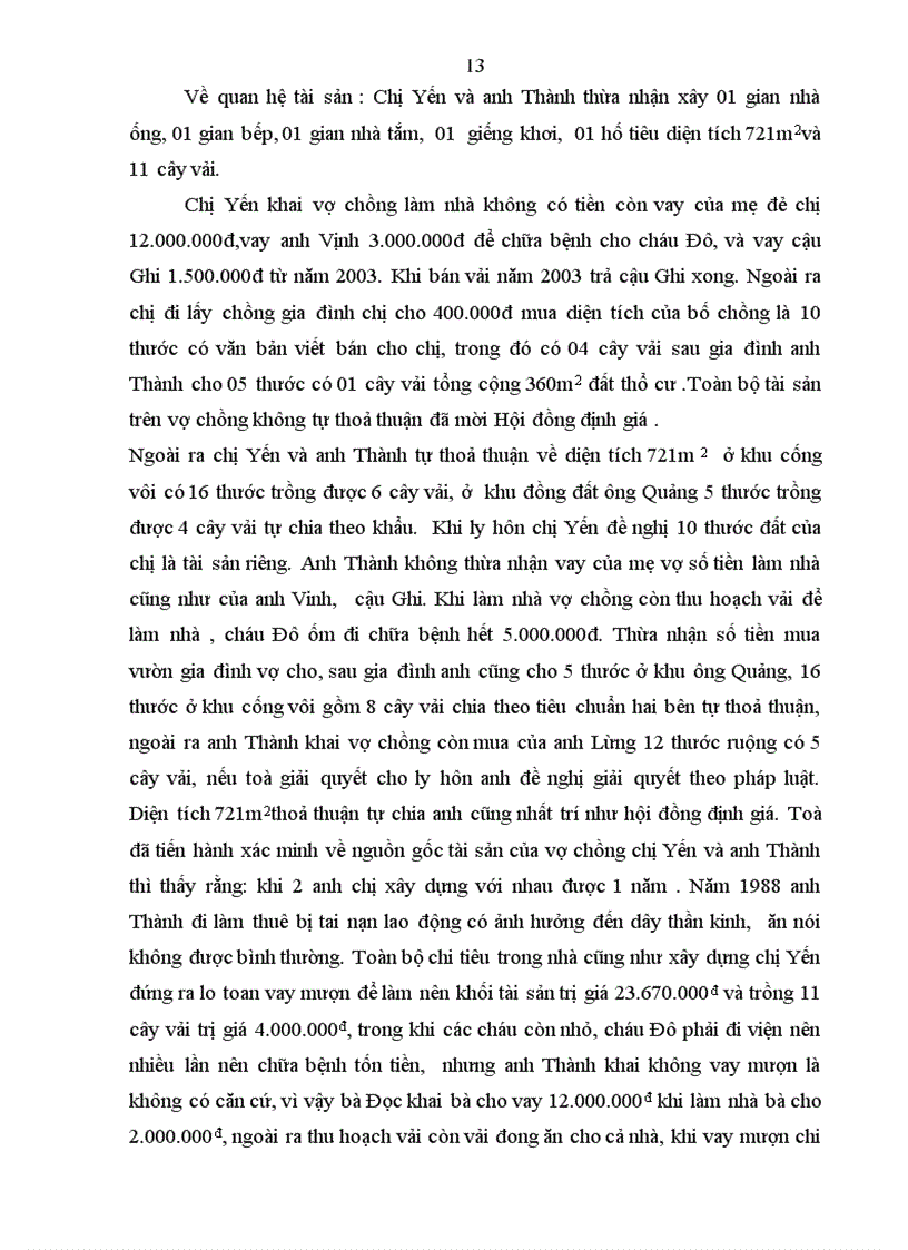 image for page Các án kiện ly hôn về vấn đề giải quyết tranh chấp tài sản vợ chồng huyện Thanh hà tỉnh Hải dương