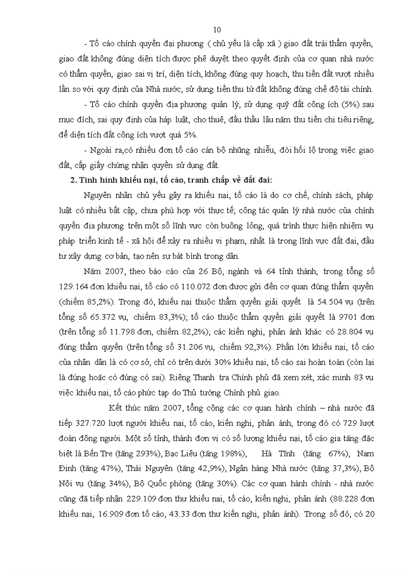 image for page Thực trạng và giải pháp để giải quyết khiếu nại tố cáo trong lĩnh vực đất đai