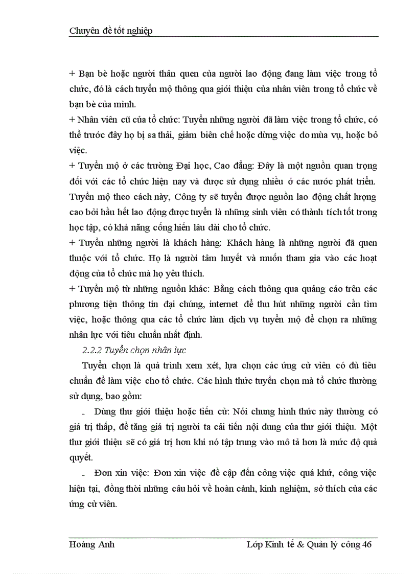 image for page Một số giải pháp hoàn thiện công tác quản lý nguồn nhân lực theo tiêu chuẩn ISO 9001 2000 tại Công ty CP bê tông