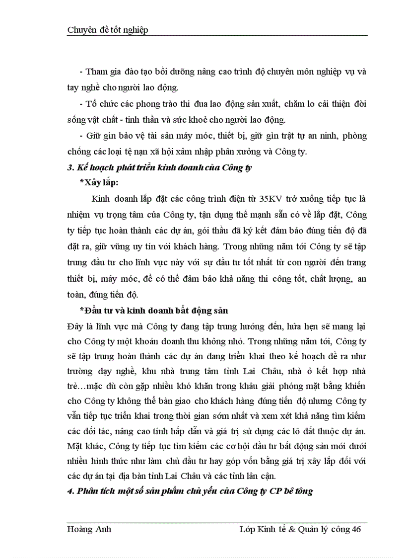 image for page Một số giải pháp hoàn thiện công tác quản lý nguồn nhân lực theo tiêu chuẩn ISO 9001 2000 tại Công ty CP bê tông