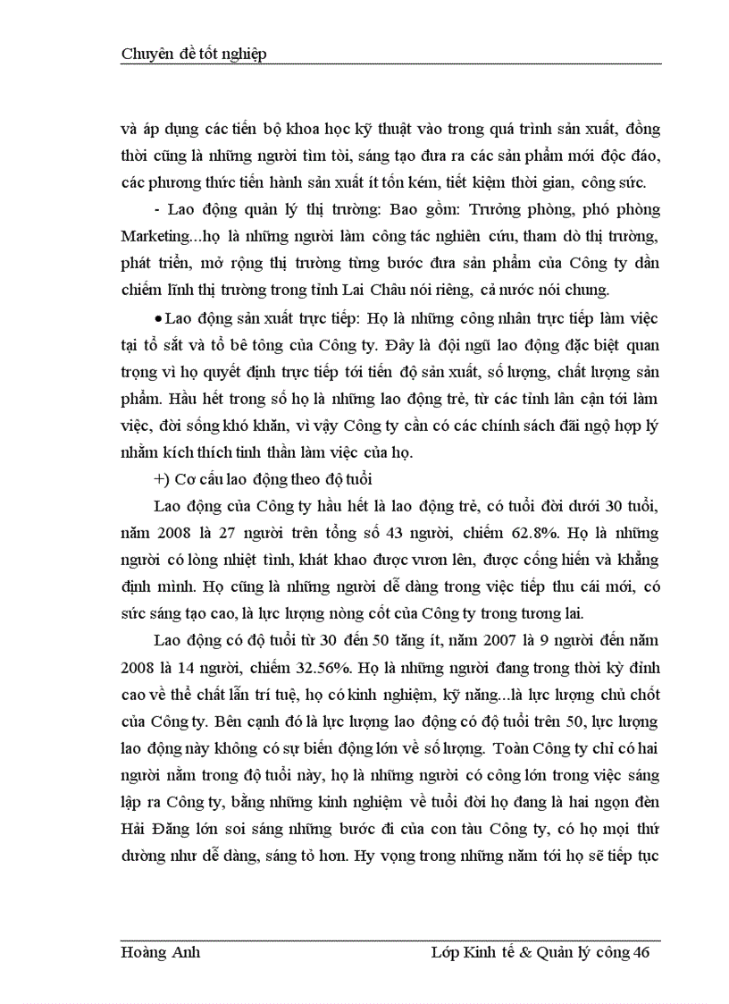 image for page Một số giải pháp hoàn thiện công tác quản lý nguồn nhân lực theo tiêu chuẩn ISO 9001 2000 tại Công ty CP bê tông
