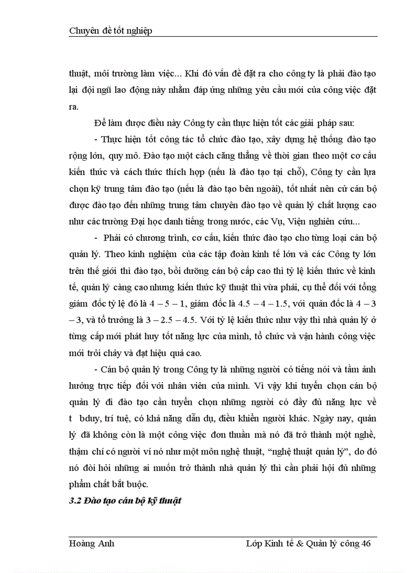 image for page Một số giải pháp hoàn thiện công tác quản lý nguồn nhân lực theo tiêu chuẩn ISO 9001 2000 tại Công ty CP bê tông