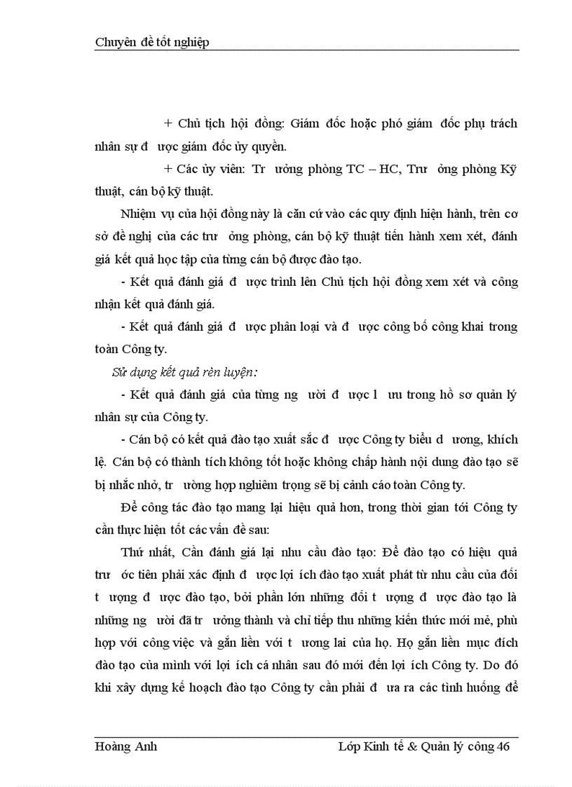 image for page Một số giải pháp hoàn thiện công tác quản lý nguồn nhân lực theo tiêu chuẩn ISO 9001 2000 tại Công ty CP bê tông