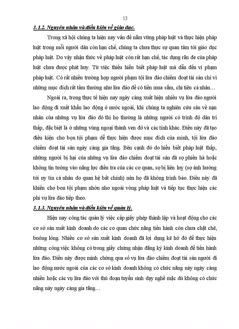 image for page Tình hình phạm tội nguyên nhân và các biện pháp đấu tranh phòng chống tội lừa đảo chiếm đoạt tài sản trên địa bàn thành phố Hà Nội