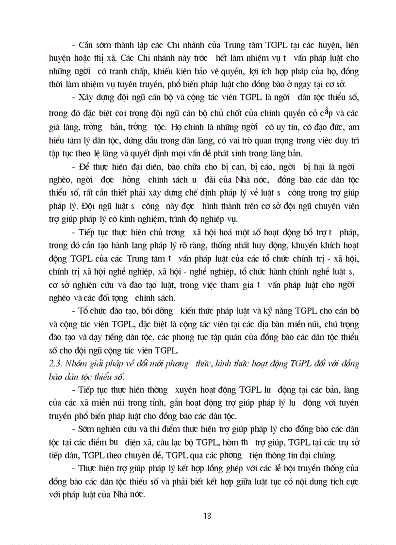 image for page Thực trạng hoạt động trợ giúp pháp lý ở địa phương cho đồng bào dân tộc thiểu số miền núi Thanh Hoá