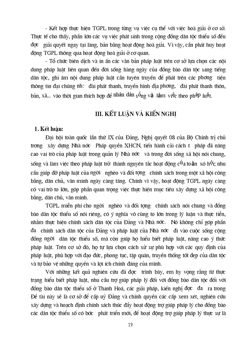 image for page Thực trạng hoạt động trợ giúp pháp lý ở địa phương cho đồng bào dân tộc thiểu số miền núi Thanh Hoá