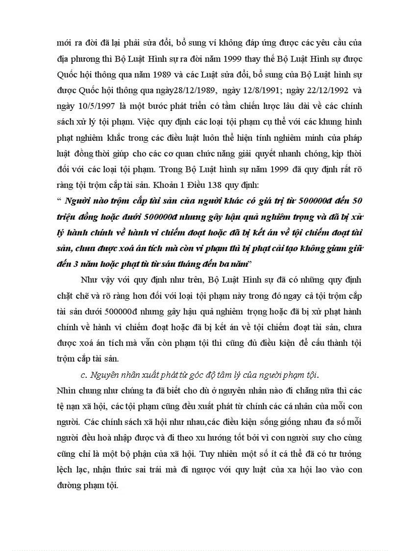 image for page Tình hình trộm cắp tài sản tại thị xã Hồng Lĩnh và các biện pháp đấu tranh phòng chống loại tội phạm này