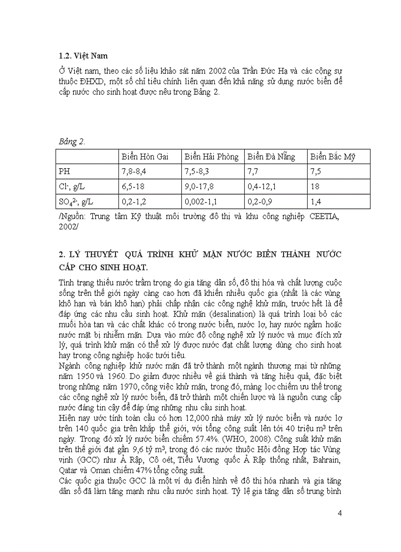 image for page Nghiên cứu cơ sở lý thuyết quá trình khử mặn nước biển để cấp nước cho sinh hoạt