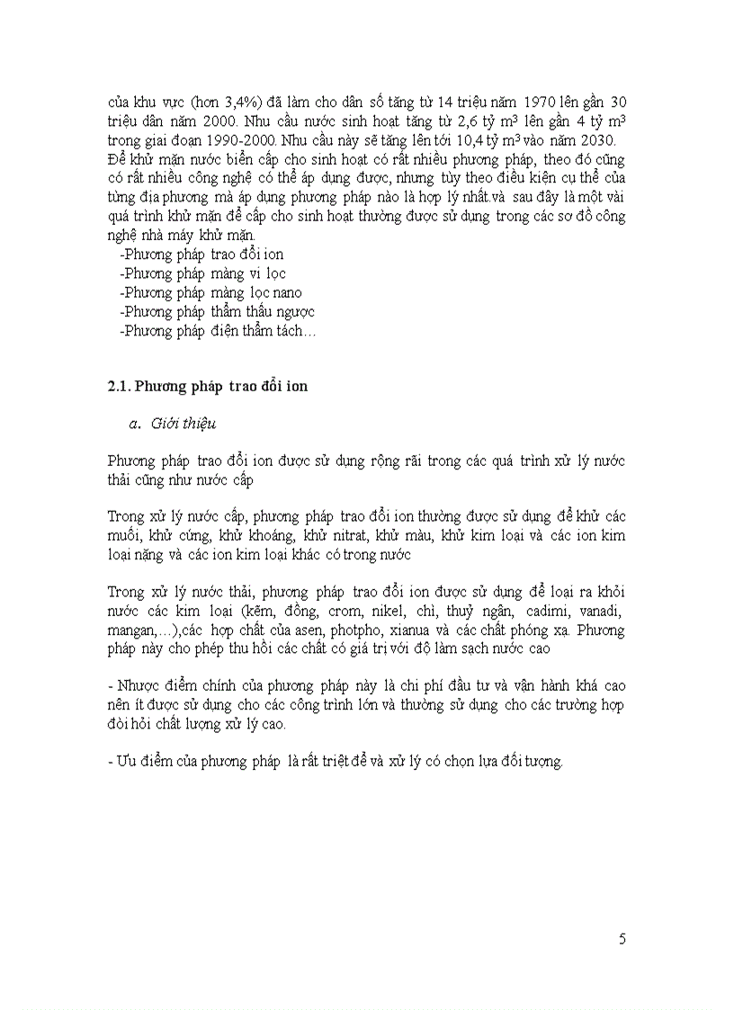 image for page Nghiên cứu cơ sở lý thuyết quá trình khử mặn nước biển để cấp nước cho sinh hoạt