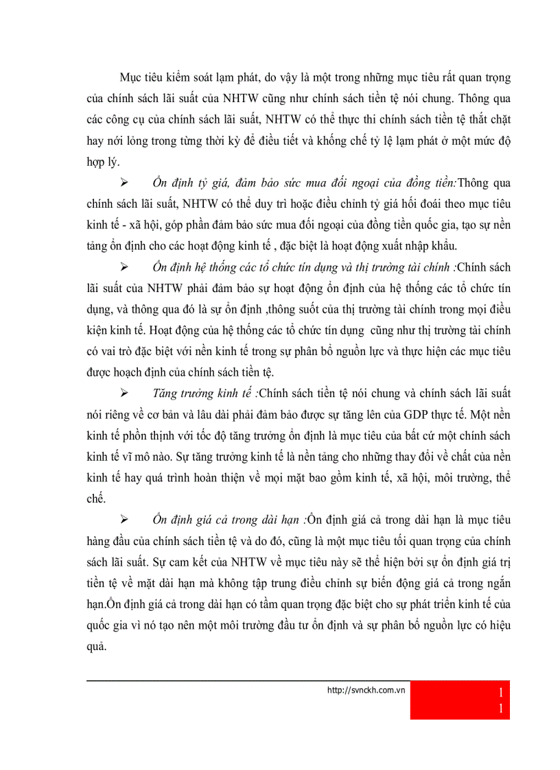 image for page Giải pháp nâng cao hiệu quả của chính sách lãi suất nhằm ổn định và pháp triển kinh tế Việt Nam trong giai đoạn hiện nay