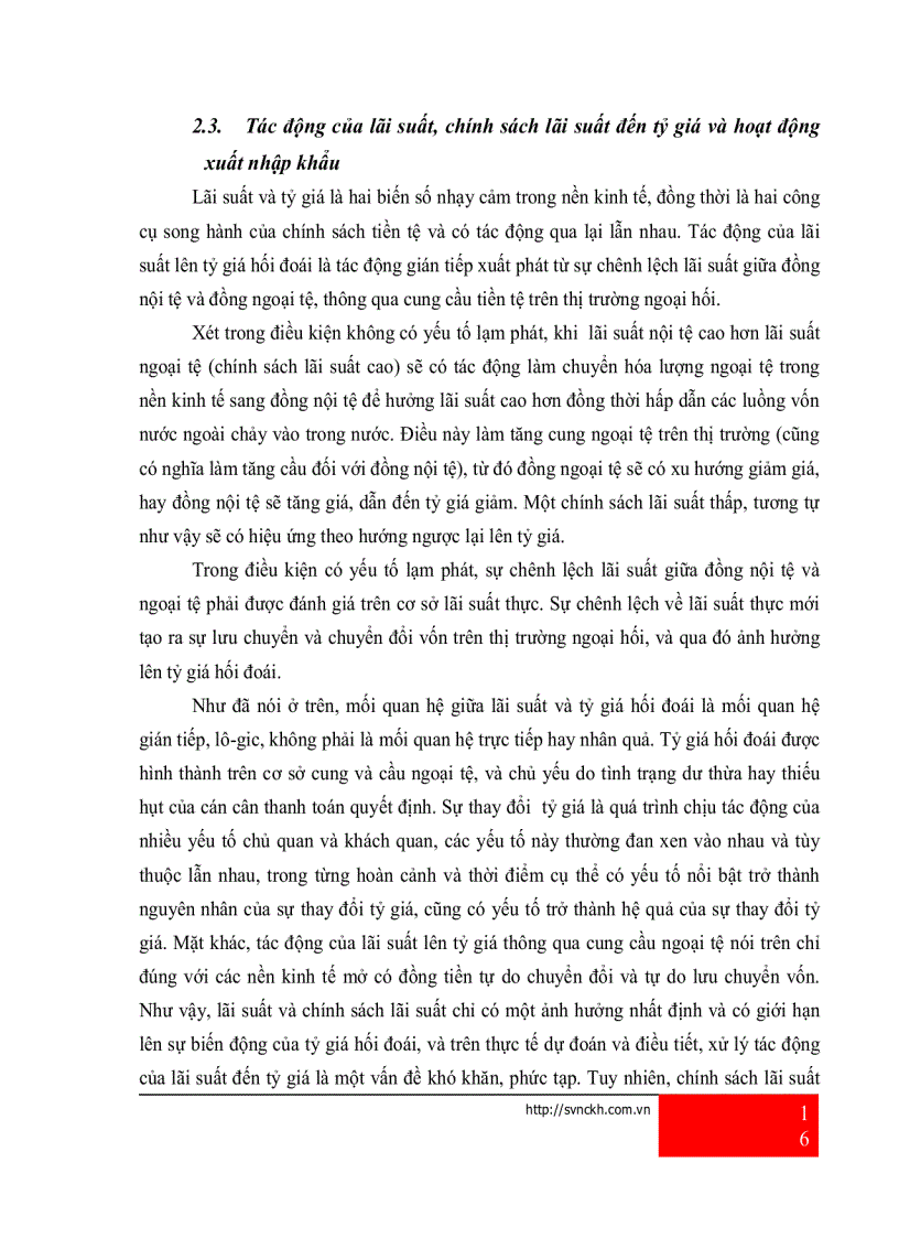 image for page Giải pháp nâng cao hiệu quả của chính sách lãi suất nhằm ổn định và pháp triển kinh tế Việt Nam trong giai đoạn hiện nay