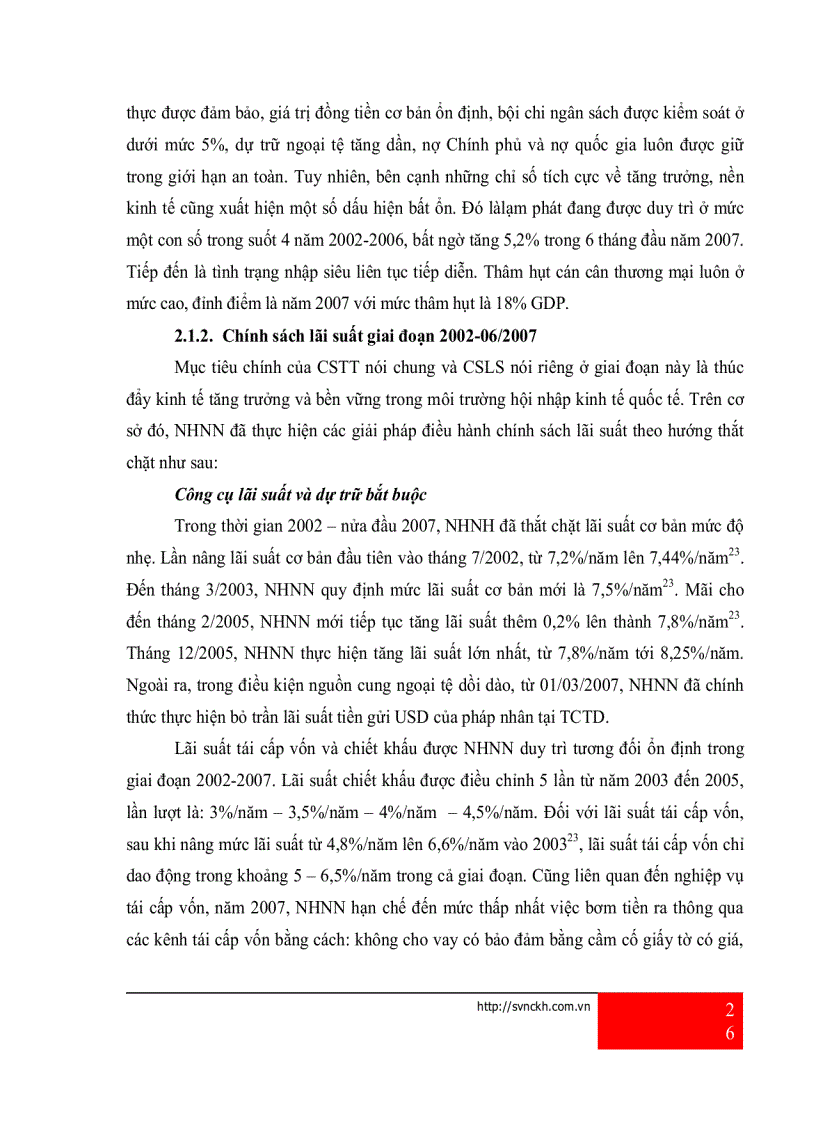 image for page Giải pháp nâng cao hiệu quả của chính sách lãi suất nhằm ổn định và pháp triển kinh tế Việt Nam trong giai đoạn hiện nay