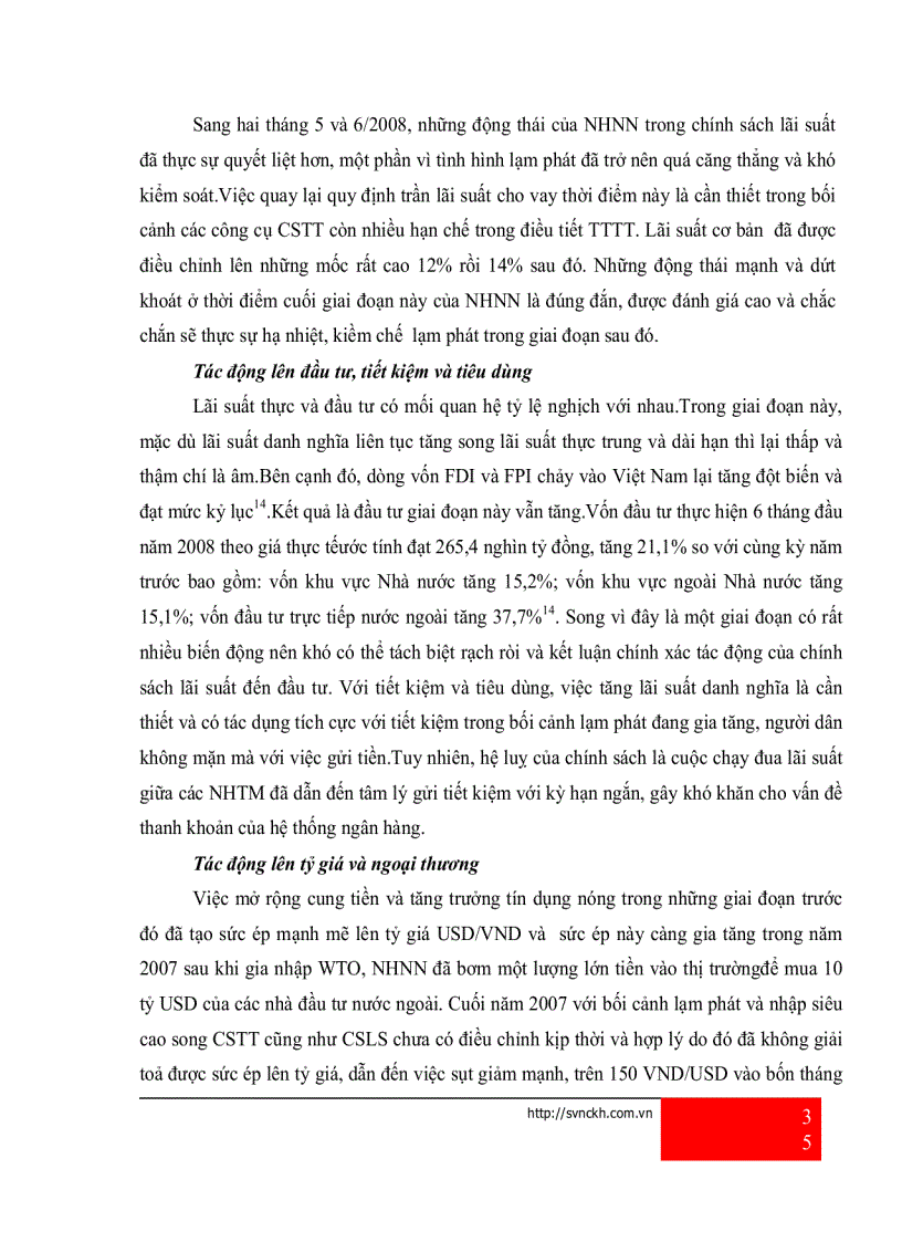 image for page Giải pháp nâng cao hiệu quả của chính sách lãi suất nhằm ổn định và pháp triển kinh tế Việt Nam trong giai đoạn hiện nay