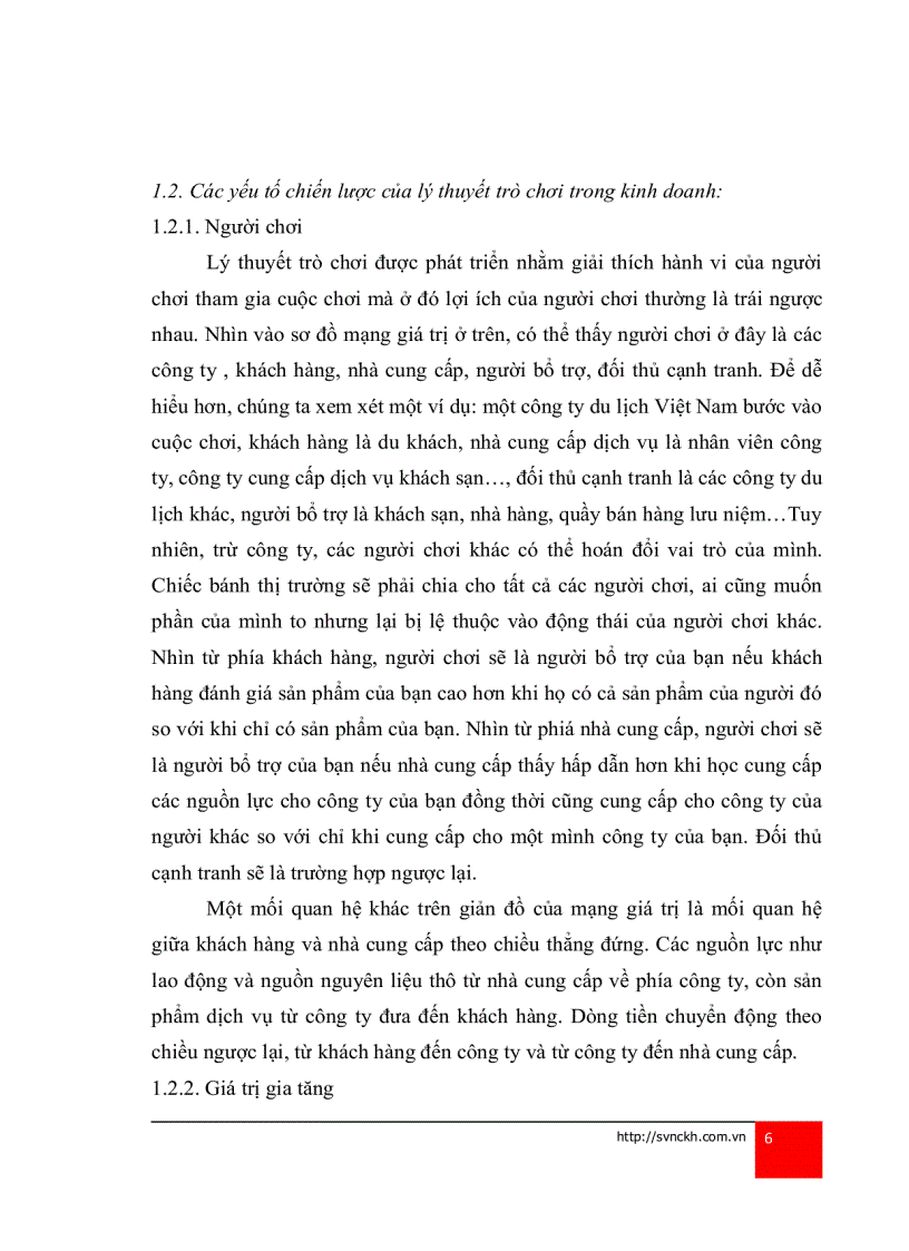 image for page Lý thuyết trò chơi và áp dụng vào phân tích chiến lược của các doanh nghiệp viễn thông di động tại Việt Nam