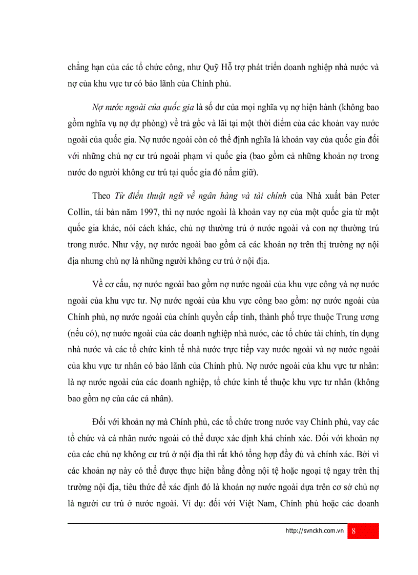 image for page Nợ nước ngoài và ảnh hưởng tới tăng trưởng kinh tế của Việt Nam
