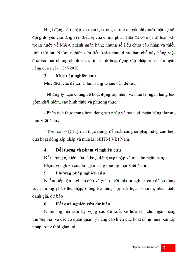 image for page Thực trạng và giải pháp nâng cao hiệu quả hoạt động sáp nhập mua lại m a ngân hàng thương mại việt nam giai đoạn 1997 đến nay