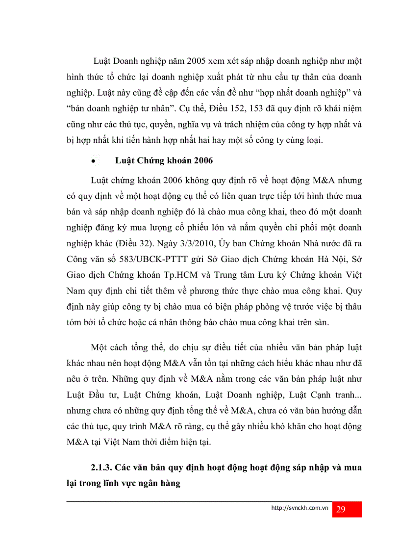 image for page Thực trạng và giải pháp nâng cao hiệu quả hoạt động sáp nhập mua lại m a ngân hàng thương mại việt nam giai đoạn 1997 đến nay