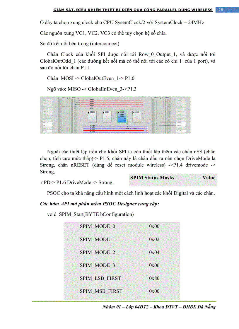 image for page Giám sát điều khiển thiết bị điện qua cổng song song dùng wireless