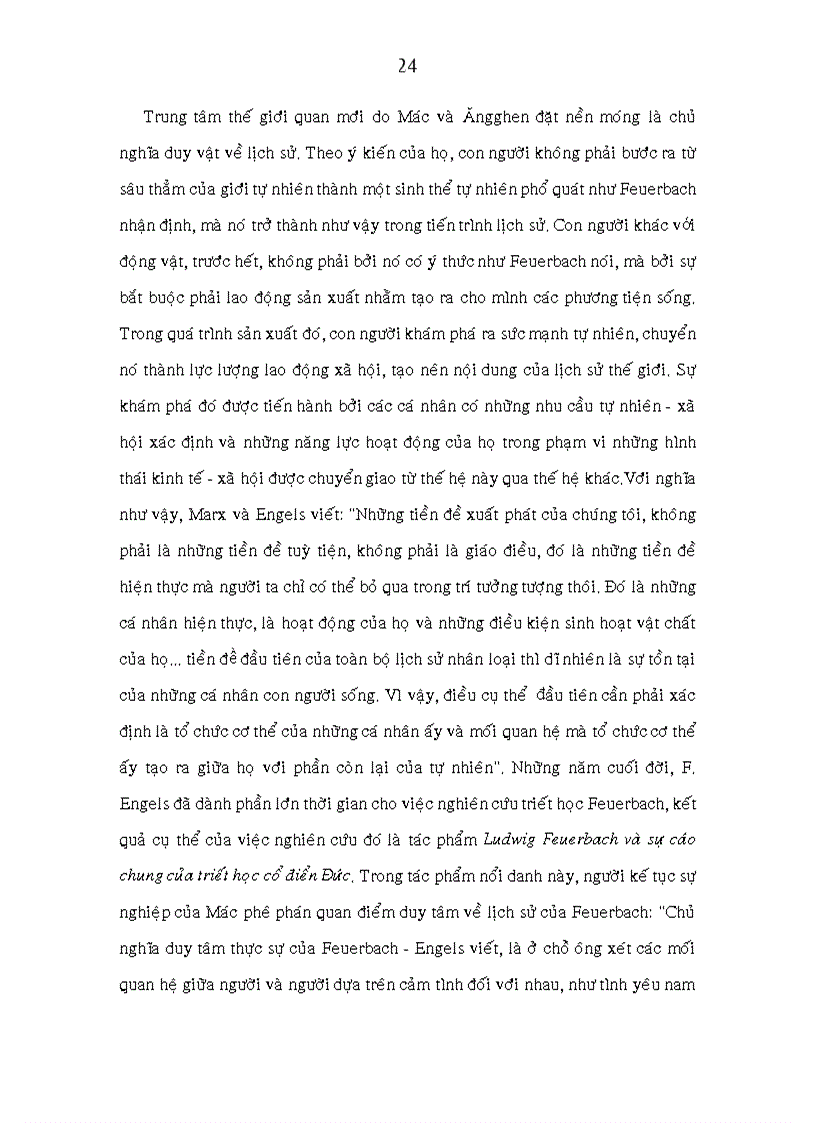 image for page Quan niệm về con người trong triết học l Feuerbach