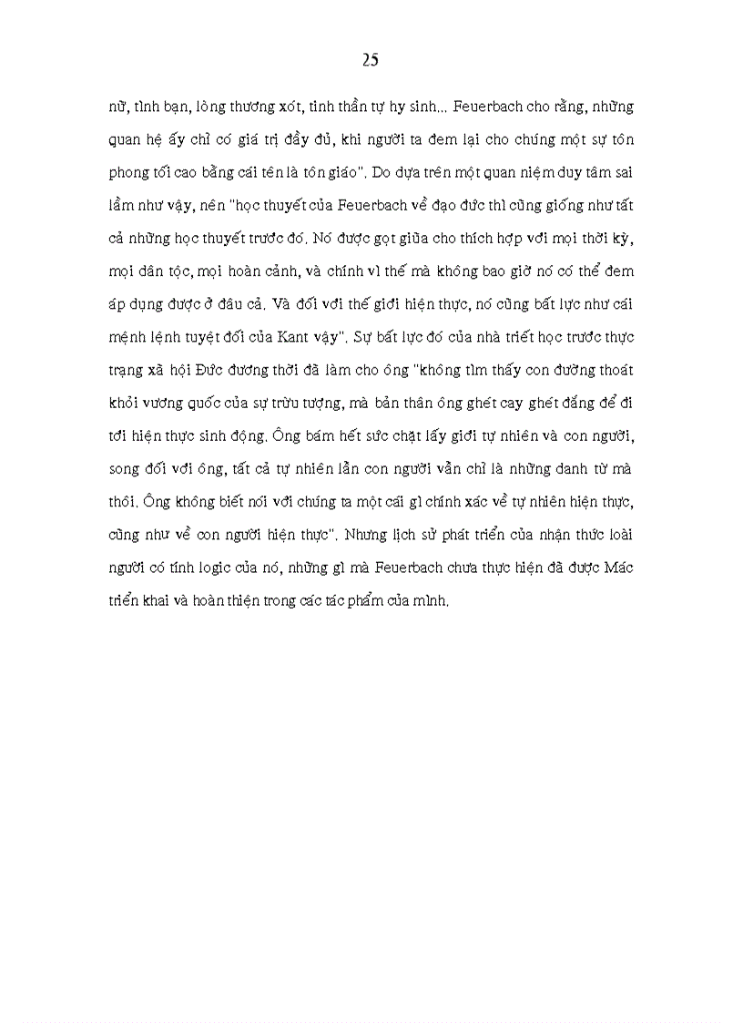 image for page Quan niệm về con người trong triết học l Feuerbach