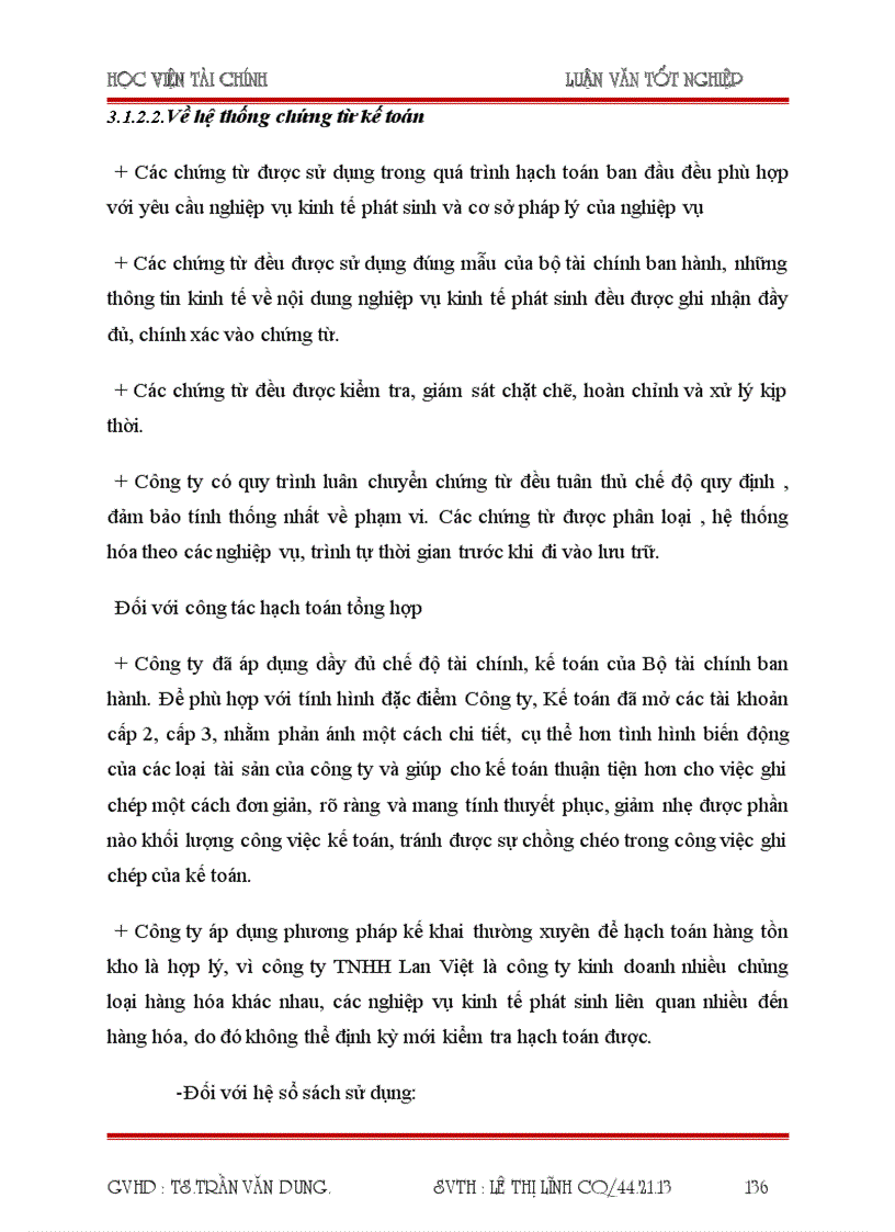image for page Tổ chức công tác kế toán thành phẩm tiêu thụ thành phẩm và xác định kết quả tiêu thụ tại Công Ty TNHH Lan Việt
